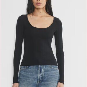 Aritizia HomeStretch™ Rib Scoopneck Longsleeve